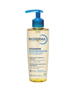 Bioderma Atoderm Huile de Douche 200ml Λάδι Καθαρισμού για Ξηρό, Ατοπικό Δέρμα