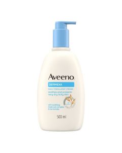 Aveeno Dermexa Daily Emollient Cream for Very Dry Itching Skin 500ml Κρέμα Για Πολύ Ξηρές Επιδερμίδες με Φαγούρα