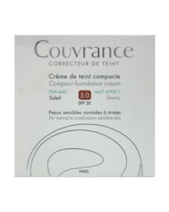 Avene Couvrance Creme de Teint Compacte FINI MAT SPF30 10gr 5.0 Soleil Make-up