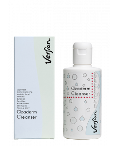 Version Azaderm Cleanser 200ml Τζελ Καθαρισμού Προσώπου & Σώματος για Λιπαρές - Ακνεϊκές Επιδερμίδες