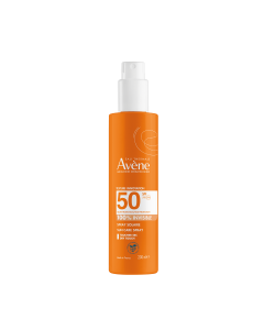 Avene Spray Solaire Spf50 100% Invisible Sunscreen for Face & Body 200ml