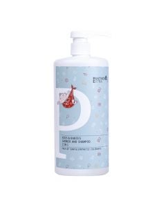 Panthenol Extra Kids & Babies 2in1 Shower & Shampoo 1Lt 2 σε 1 Σαμπουάν & Αφρόλουτρο για Παιδιά & Μωρά