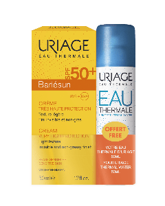 Uriage Bariesun Creme SPF50+ 50ml + Eau Thermale 50ml