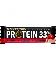 Go On Nutrition Μπάρα Πρωτεΐνης 33% 50gr Παννακότα Φράουλα