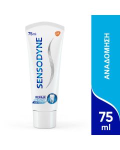 Sensodyne Toothpaste Repair & Protect Cool Mint 75ml Οδοντόκρεμα Βαθιάς Αναδόμησης και Καθημερινής Προστασίας
