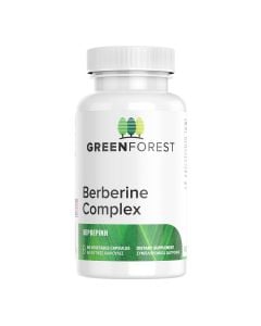 Green Forest Berberine Complex 60tabs Συμπλήρωμα Διατροφής για τη Διατήρηση Φυσιολογικών Επιπέδων Σακχάρου