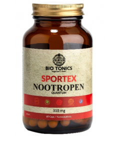 Bio Tonics Sportex Nootropen Quantum 500mg 60 Vegan Caps Φυσικό ΠροΪόν Διατροφής για τη Φυσιολογική Λειτουργία του Εγκεφάλου