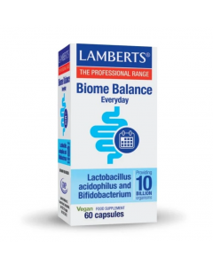 Lamberts Biome Balance Everyday 60caps 10 Billion Friendly Bacteria