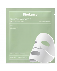 Biodance Refrsehing Sea Kelp Real Mask 1item Calming, Purifying & Refreshing Face Mask