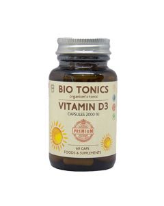 Bio Tonics Vitamin D3 2000IU 60 Caps
