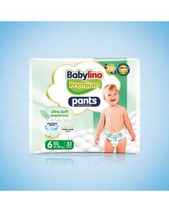Babylino Premium Ultra Soft Pants Νο6 Extra Large (13-18kg) 31pcs
