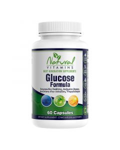 Natural Vitamins Glucose RX 60 Caps