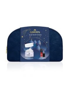Garden Blue Velvet Pouch με Θρεπτική Κρέμα Νυκτός με Αβοκάντο 50ml & Mini Υγρό Ματ Κραγιόν Glorious Red 2ml