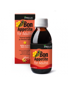 Inoplus Bon Appetite Τονωτικό Όρεξης Ενηλίκων με Βασιλικό Πολτό με Γεύση Φρούτων 150ml