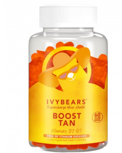 IvyBears Boost Tan 60gummies Συμπλήρωμα Διατροφής για Υγιές Μαύρισμα με Όμορφη Λάμψη