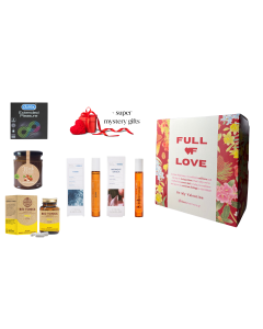 Be My Valentine Box No.6 με Durex 3 Προφυλακτικά & Bio Tonics Maca 400mg 40caps & Korres Kyma Άρωμα 10ml & Korres Midnight Dhalia Άρωμα 10ml & Wish Spread Πραλίνα Φουντουκιού 220gr & 5 Δώρα Έκπληξη 1pc