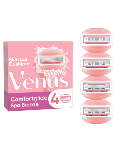 Gillette Venus Comfort Glide Spa Breeze Ανταλλακτικές Κεφαλές Ξυρίσματος 4τμχ