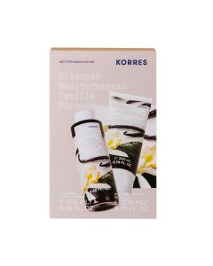 Korres Promo Discover Mediterranean Vanilla Blossom Αφρόλουτρο 250ml & Ενυδατικό Γαλάκτωμα Σώματος 200ml