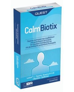 Quest Calm Biotix 30 Caps Φυσιολογική Λειτουργία του Νευρικού Συστήματος