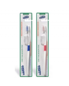 Pasta Del Capitano Orthodontic Toothbrush with U-Shape Bristles for Braces 1 item