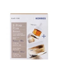 Korres Promo Black Pine 2-Step Firm Boost Κρέμα Ημέρας για Σύσφιγξη & Lifting 40ml & Δώρο Serum για Σύσφιγξη & Lifting  15ml