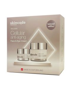 Skincode Cellular Anti-aging Promo Pack - Exclusive Cellular Anti-Aging Cream 50ml Αντιρυτιδική Κρέμα + Exclusive Eyes Cellular Cream 15ml Κρέμα Ματιών