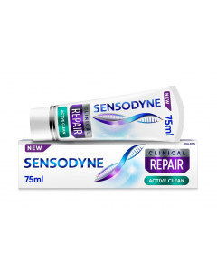 Sensodyne Clinical Repair Active Clean Toothpaste 75ml Οδοντόκρεμα για Αναδόμηση των Ευαίσθητων Δοντιών