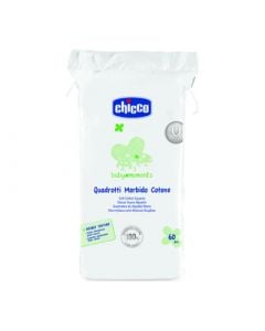 Chicco Baby Moments Baby Cotton Wipes 60