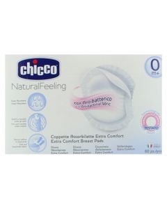 Chicco Natural Feeling Breast Pads 60