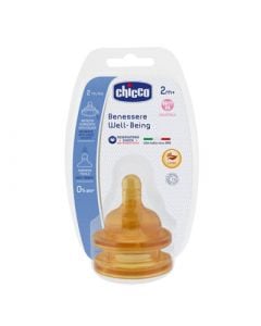 Chicco Nipple Latex Adjustable 2m+