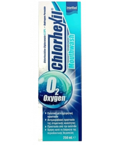 InterMed Chlorhexil O2 Oxygen Mouthwash 250ml Στοματικό Διάλυμα