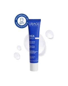 Uriage Bariederm-Cica Daily Gel - Cream 40ml Δερματολογική Κρέμα-Gel Προσώπου για Ενυδάτωση & Προστασία