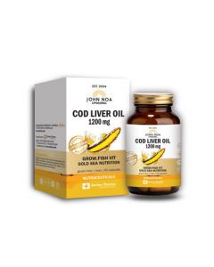 John Noa Cod Liver Oil 1200mg Λιποσωμιακό 40caps