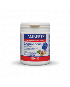 Lamberts Cogni-Focus Galangal Extract 30caps Συμπλήρωμα Διατροφής για Ενίσχυση Νοητικής Λειτουργίας του Εγκεφάλου