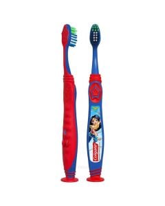 Colgate Wonder Woman Παιδική Μαλακή Οδοντόβουρτσα 6+ Ετών 1 Item