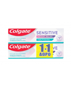 Colgate Sensitive Pro Relief 2 x 75ml Οδοντόκρεμα για Άμεση Ανακούφιση