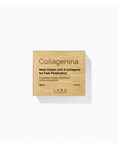 Collagenina Neck Cream Grade 1 Plumping Firming Treatment with 6 Collagens for Fast Penetration 50ml