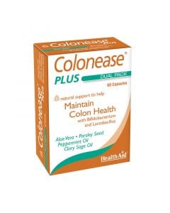 Health Aid Colonease Plus 60 Caps Εντερικές Διαταραχές