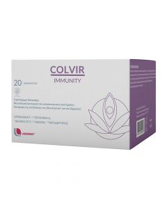 Uriach Colvir Immunity 20 Sachets Dietary Supplement for Immune Support & Recovery from HPV and Warts
