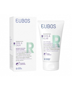 Eubos Cool & Calm Cream Cleanser 150ml Καταπραϋντικό Γαλάκτωμα για την Ερυθρότητα  