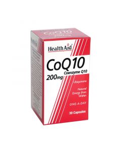 Health Aid Συνένζυμο Q10 200mg 30 Caps Τόνωση