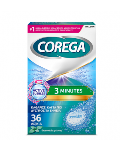 Corega Extradent 3 Minutes 36 Tabs