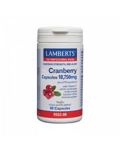 Lamberts Cranberry 18.750mg 60caps Για Το Ουροποιητικό Σύστημα