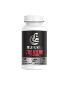 True Muscle Creatine Tri-Phase 90tabs Κρεατίνη 