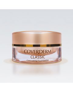 Coverderm Classic Waterproof Concealing Foundation Νo1 Spf30 15ml Αδιάβροχο Επικαλυπτικό Make-Up