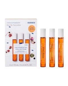 Korres Promo Eau de Toilette The Essential Collection με Midnight Dahlia, Cashmere Kumquat & White Tea 3x10ml