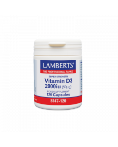 Lamberts Vitamin D3 2000iu 120 Caps Βιταμίνη D3