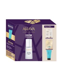 Ahava Promo Even Tone Program Ορός Προσώπου για Διόρθωση Μαύρων Κηλίδων 30ml & Δώρο Απολεπιστικό Προσώπου 8ml & Δώρο Μάσκα Προσώπου για Λάμψη 6ml & Δώρο Λοσιόν Σώματος 40ml