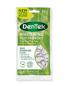 DenTek Whitening Eco-Friendly Floss Picks 36 Items