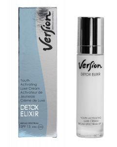 Version Detox Elixir 50ml Ισχυρή Αντιρυτιδική Προστατευτική & Αποτοξινωτική Κρέμα Ημέρας